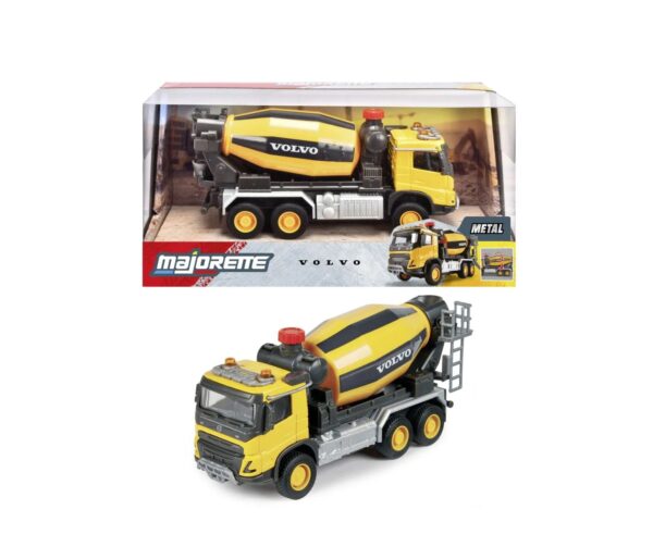 Camion de jucărie Volvo cu cisternă Camion Volvo jucărie cu cisternă, detaliu realist, pentru copii și colecționari.