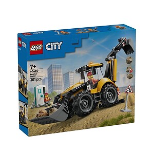 LEGO City Excavator 301 piese Jucărie LEGO City excavator pentru copii peste 7 ani, set de construcție cu 301 piese.