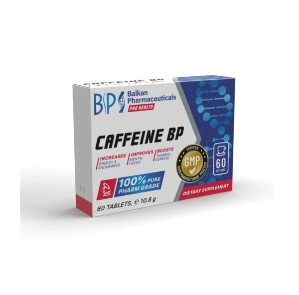 Caffeine BP, 60 Tablete, Balkan Pharmaceuticals