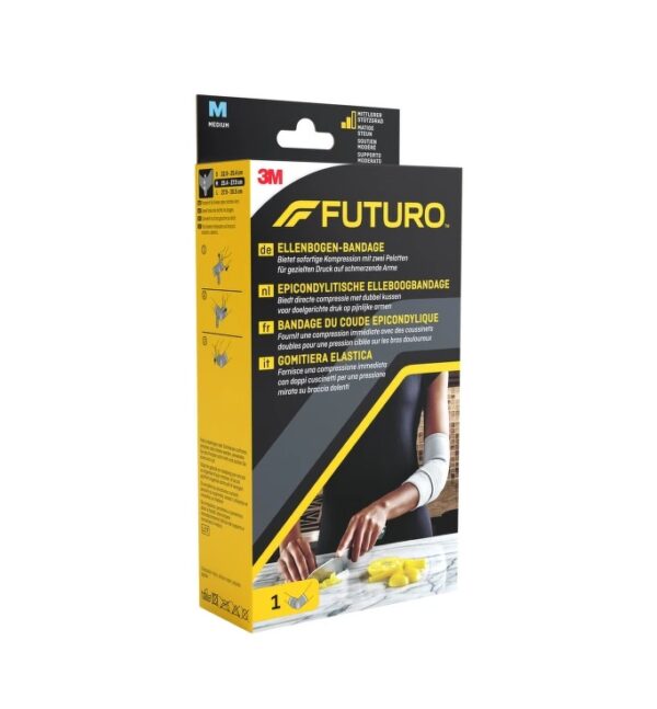 Bandaj de compresie Futuro L Bandaj de compresie Futuro L pentru sprijin și stabilizare.