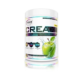 Creatina cu Aroma de Mar Verde Crea-X5 Creatina Crea-X5 cu aromă de măr verde acrișor, 300g, Genius Nutrition.