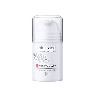 Masca de noapte cu Retinol 0,3% Biotrade Masca de noapte cu Retinol 0,3% pentru rejuvenare pielii.