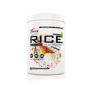 Cremă proteică RICE cu orez premium, gust delicios, pentru susținerea energiei și recuperare.