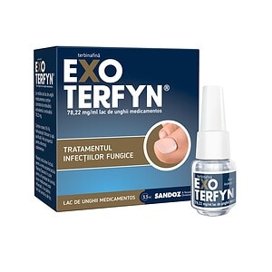 ExoTeryn - Tratament fungicid pentru unghii Tratament pentru infecții fungice ale unghiilor, ExoTeryn, soluție eficientă pentru problemele unghi.