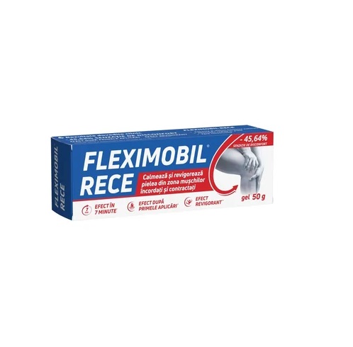 Fleximobil Gel Rece pentru Muschi si Articulatii, 50 g, Fiterman