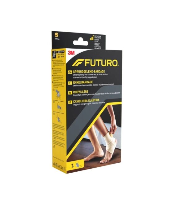 Bandaj pentru gleznă Futuro S Bandaj pentru gleznă Futuro S, suport elastic pentru uz zilnic.