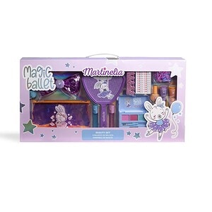 Set de joacă pentru fetițe, Magic Ballet, cu accesorii și costume, ideal pentru dezvoltarea creativității și a imaginației. Kit De Infrumusetare Mega Magic Ballet, Martinelia