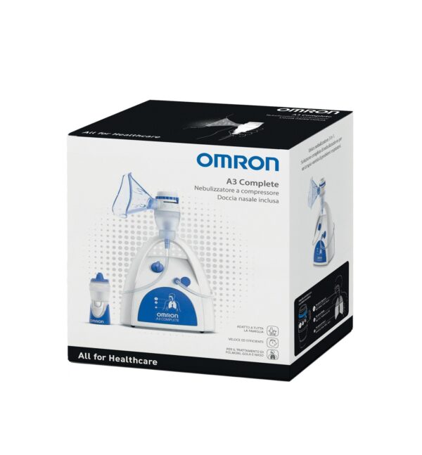 Nebulizator cu Compresor Omron A3 Complete Nebulizator cu compresor Omron A3 Complete pentru tratament respirator.