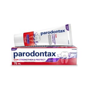 pasta-de-dinti-gum-strengthen-protect-whitening-75-ml-parodontax-O44308-farmacia-morpheus Pasta de Dinti Gum Strengthen & Protect Whitening, 75 ml, Parodontax