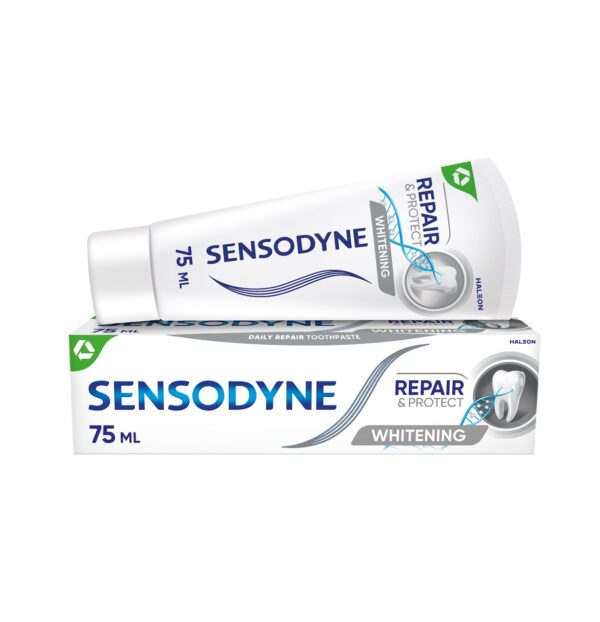 pasta-de-dinti-repair-protect-whitening-sensodyne-75-ml-haleon-O44302-farmacia-morpheus Pasta de Dinti Repair & Protect Whitening Sensodyne, 75 ml, Haleon