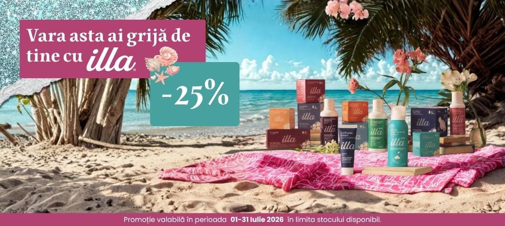 -25% Illa Care Iulie 2026