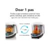 Aparat de gătit pentru bebeluși cu funcție de fierbere automată și amestecare.