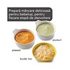 Mese pentru bebeluși cu piureuri variate pentru fiecare etapă de creștere.