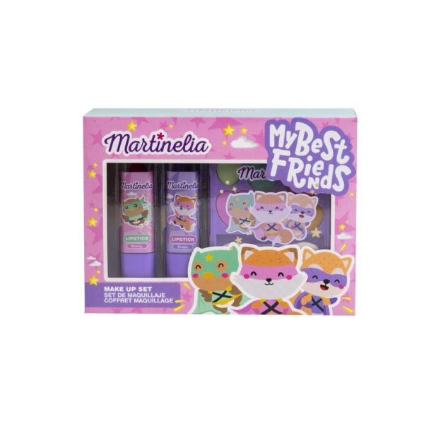 Set de machiaj pentru copii cu personaje drăguțe și colorate Set machiaj copii, personaje adorabile, culori vibrante, cadou perfect pentru cei mici.