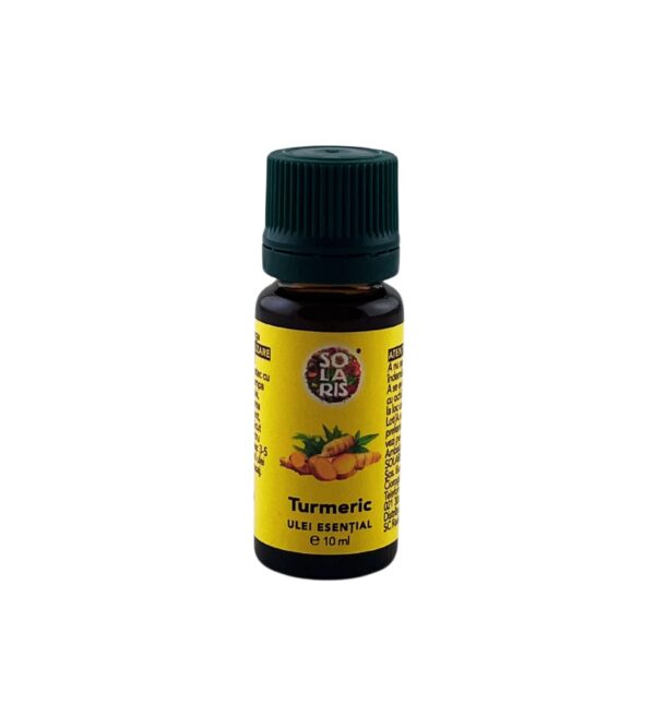 Ulei esențial de turmeric - Farmacia Morpheus Ulei esențial de turmeric pentru sănătate și wellness, disponibil în farmacie.