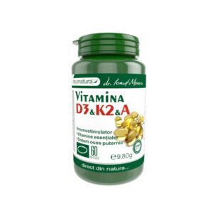 vitamina-d3k2a-60-capsule-pronatura-O44310-farmacia-morpheus Vitamina D3+K2+A, 60 Capsule, ProNatura