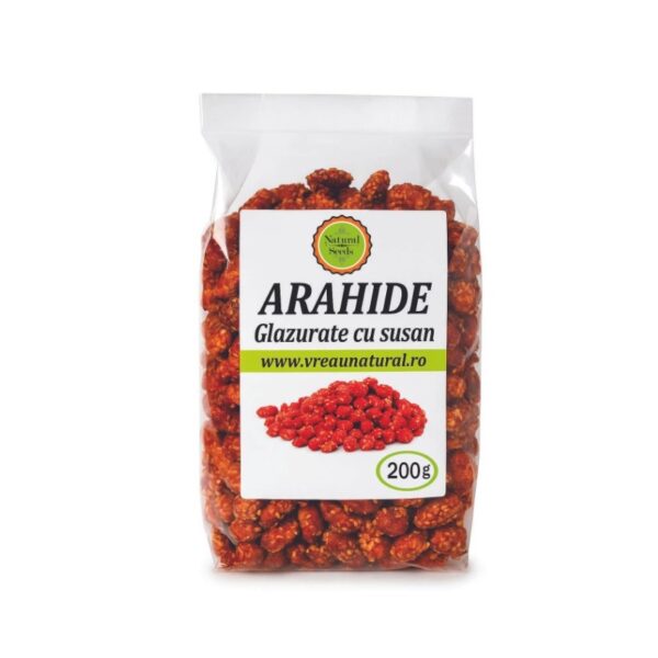 arahide-glazurate-cu-susan-200-g-natural-seeds-O44423-farmacia-morpheus Arahide Glazurate cu Susan, 200 g, Natural Seeds