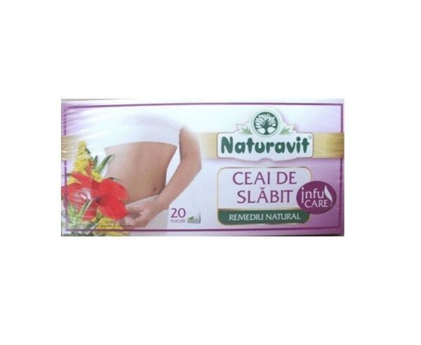 Ceai pentru Slabit Naturavit Pachet de ceai pentru slabit Naturavit cu 20 doze.