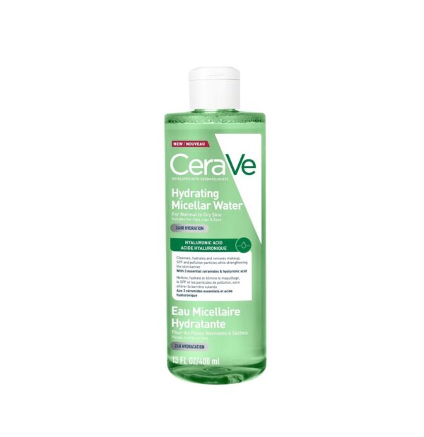 cerave-apa-micelara-hidratanta-pentru-ten-normal-si-uscat-400-ml-O44447-farmacia-morpheus CeraVe Apa Micelara Hidratanta pentru Ten Normal si Uscat, 400 ml