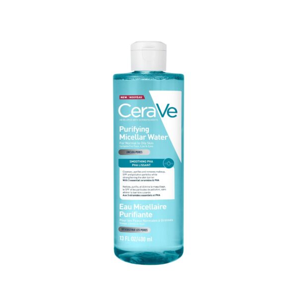 cerave-apa-micelara-purifianta-pentru-ten-normal-si-gras-400-ml-O44448-farmacia-morpheus CeraVe Apa Micelara Purifianta pentru Ten Normal si Gras, 400 ml
