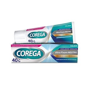 Crema Adeziva pentru Proteza Dentara Neutro Corega, 40 g, Haleon