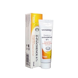 Crema Santaderm cu D-Pantenol pentru piele, 50ml.