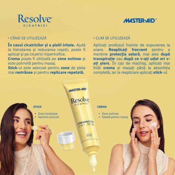 crema-si-stick-de-fata-cu-protectie-solara-spf50-resolve-40-ml-3-2-ml-master-aid-O44469-farmacia-morpheus-3 Crema si Stick de Fata cu Protectie Solara SPF50+ Resolve, 40 ml + 3.2 ml, Master Aid