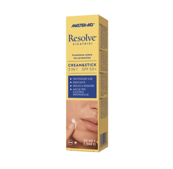 crema-si-stick-de-fata-cu-protectie-solara-spf50-resolve-40-ml-3-2-ml-master-aid-O44469-farmacia-morpheus Crema si Stick de Fata cu Protectie Solara SPF50+ Resolve, 40 ml + 3.2 ml, Master Aid