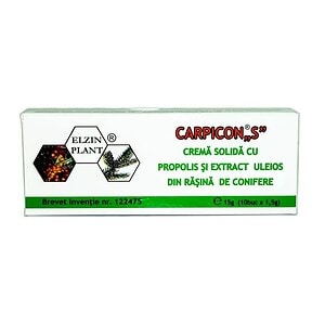 crema-solida-cu-propolis-si-extract-uleios-din-rasina-de-conifere-carpicon-s-10-x-1-5-g-elzin-plant-X11570-farmacia-morpheus Crema Solida cu Propolis si Extract Uleios din Rasina de Conifere Carpicon S, 10 x 1.5 g, Elzin Plant
