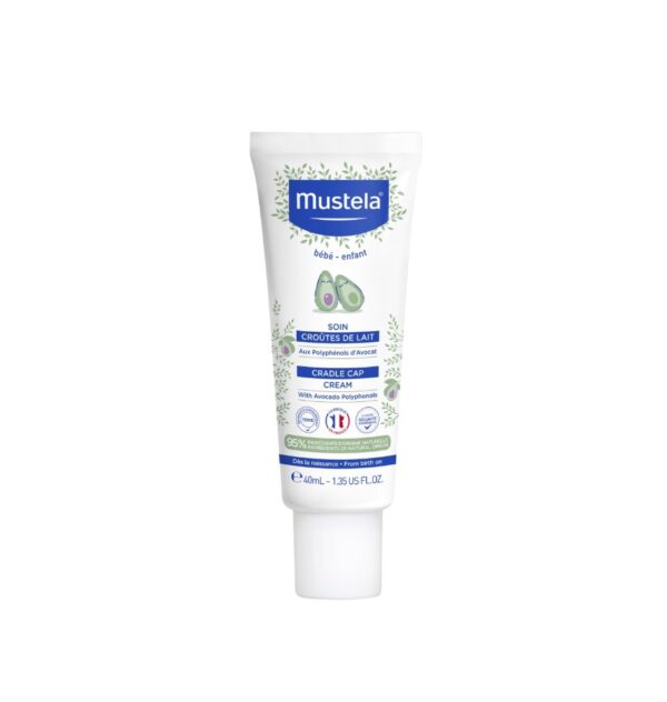 Crema pentru scalp cu avocado Mustela Crema pentru scalp cu avocado Mustela pentru bebeluși și copii.