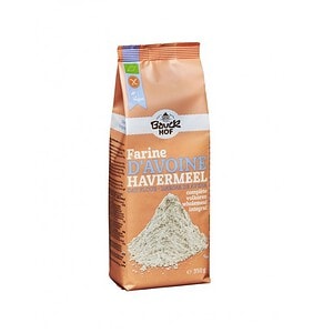 Făină de ovăz bio pentru burger Făină de ovăz bio pentru burger, fără gluten, 350g, BauckHof Biogama.