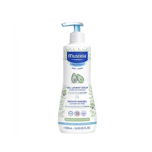 Gel de Curățare Eco pentru Păr și Corp Gel de curățare Mustela pentru păr și corp, 500ml, formulă naturală.