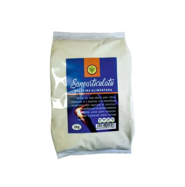 Gelatina alimentara Sanarcticulati 1kg Gelatina alimentara Sanarcticulati pentru articulatii, 1 kg, Seeds naturale.