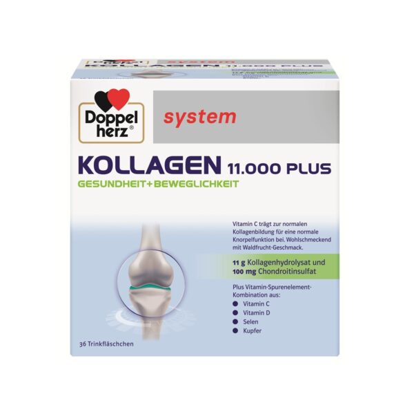 Doppelherz Kollagen Plus 36 comprimate Cutie cu supliment Doppelherz Kollagen Plus pentru sănătate articulară.