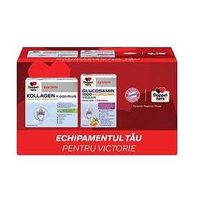 Pachet suplimente Doppelherz pentru sănătate și vitalitate.