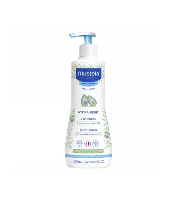 Lotiune de Corp Hydra Bebe Mustela Lotiune de corp pentru bebelusi Hydra Bebe Mustela 500ml.