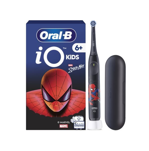 periuta-de-dinti-electrica-pentru-varste-de-6-io-kids-marvel-spiderman-oral-b-O44553-farmacia-morpheus Periuta de Dinti Electrica pentru Varste de 6+ iO Kids Marvel Spiderman, Oral-B