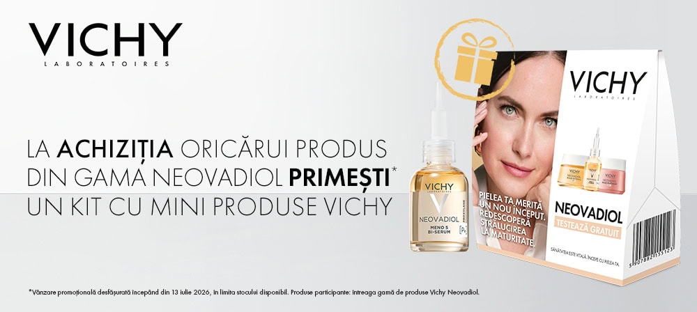 Kit mini produse Vichy Neovadiol pentru rejuvenare si ingrijire.