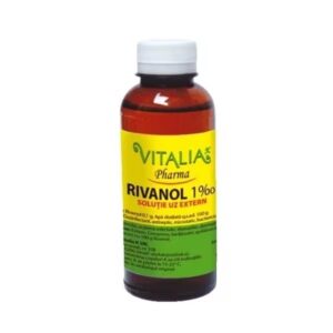 Rivanol 0.1% - Vitalia Pharma Sticla de Rivanol 0.1% pentru uz extern, Vitalia Pharma.