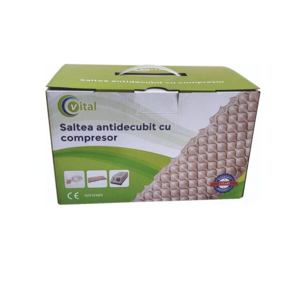 Saltea Antiescara Multicamera, Compresor, 200x90x7cm, Vital Logistic