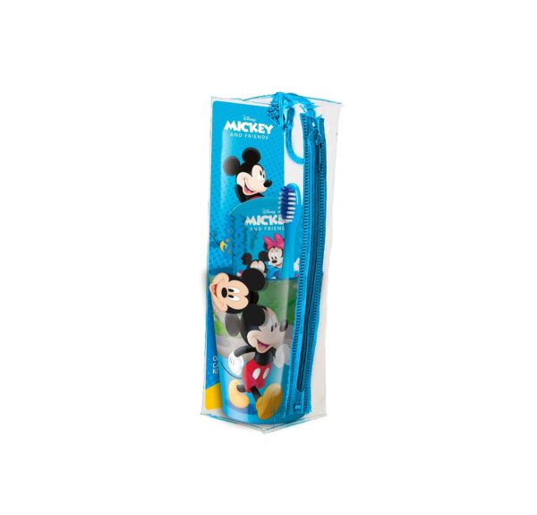 set-voiaj-periuta-pahar-pasta-cu-aroma-de-menta-pentru-copii-mickey-mouse-3-ani-mr-white-O35080-farmacia-morpheus Set Voiaj Periuta + Pahar + Pasta cu Aroma de Menta pentru Copii, Mickey Mouse, +3 Ani, Mr. White