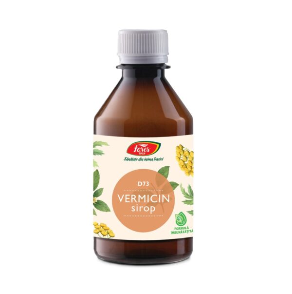Sirop Vermicin Fares pentru detoxifiere colon.
