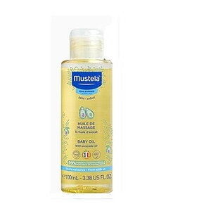 Ulei de masaj pentru bebeluși Mustela Ulei de masaj pentru bebeluși Mustela cu avocado, 100ml.