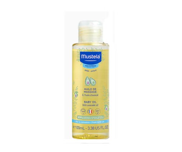 Ulei de masaj pentru bebeluși Mustela Ulei de masaj pentru bebeluși Mustela cu avocado, 100ml.