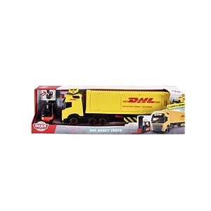 Camion DHL Dickie, 35cm, +3 Ani Camion DHL Dickie pentru copii, jucărie de colecție, 35cm, pentru +3 ani.