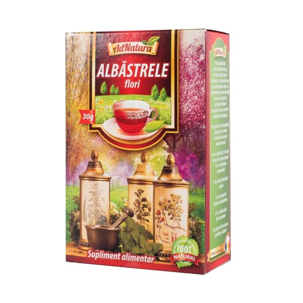 ceai-de-albastrele-flori-30g-adnatura-O37798-farmacia-morpheus Ceai de Albastrele Flori, 30g, AdNatura