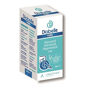 Crema Pentru Piciorul Diabeticului Diabelle Pieds, 100 ml, Anastasie Laboratoires