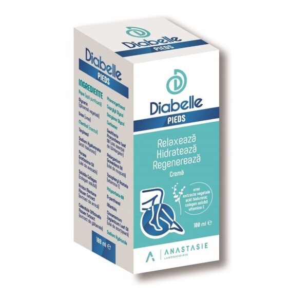 Crema Pentru Piciorul Diabeticului Diabelle Pieds, 100 ml, Anastasie Laboratoires