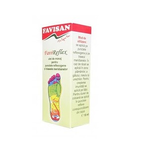 Favireflex Ulei de Masaj Reflexogen, 10ml, Favisan