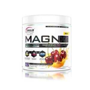 Formula de Magneziu cu Aroma de Cirese si Mango, 300g, Magn-X6 Cherry Mango, Genius Nutrition